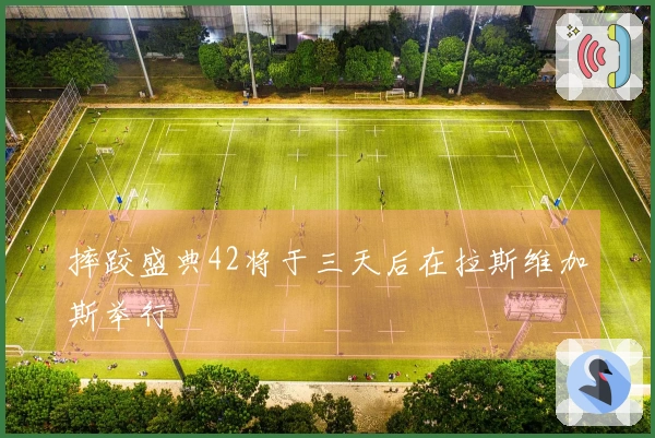 摔跤盛典42将于三天后在拉斯维加斯举行